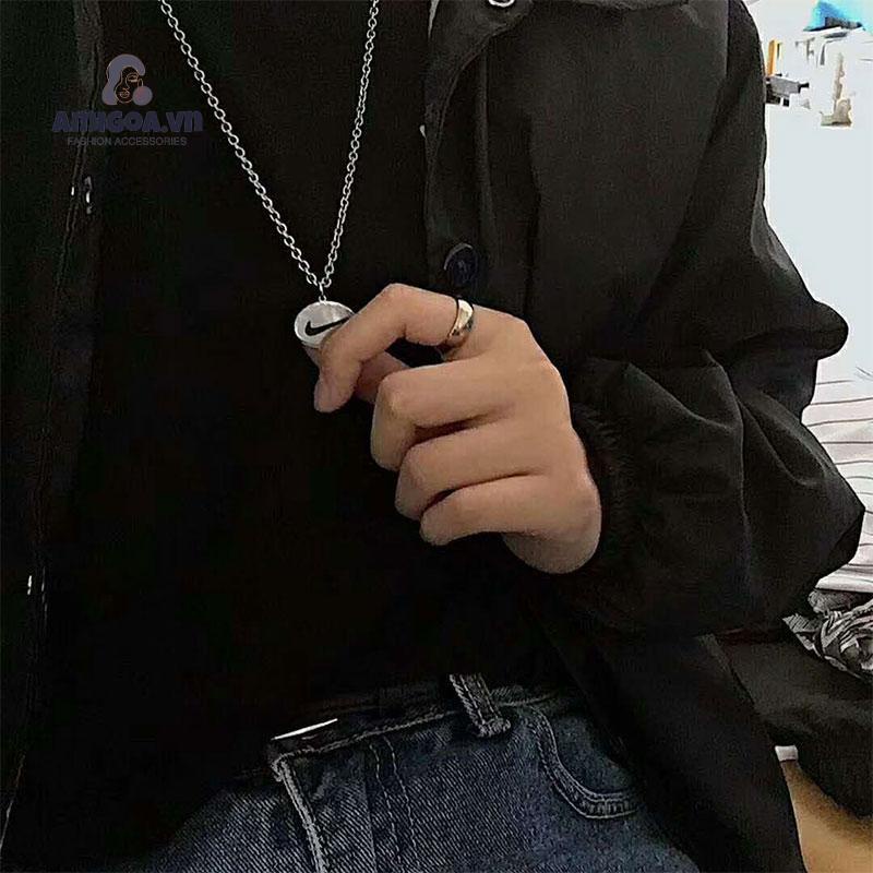 Vòng cổ Thép Titan Phong Cách Hip Hop Thời Trang