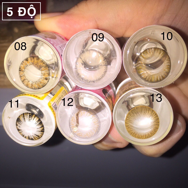 23 mẫu lens cận 5 độ Vassen sexyme, made in korea