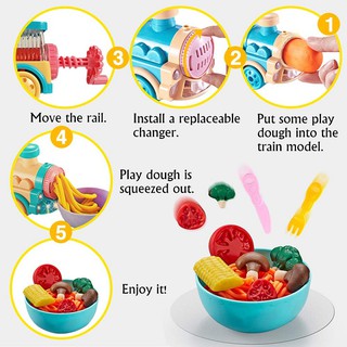 ĐỒ CHƠI ĐẤT SÉT - MÁY LÀM MÌ XE LỬA