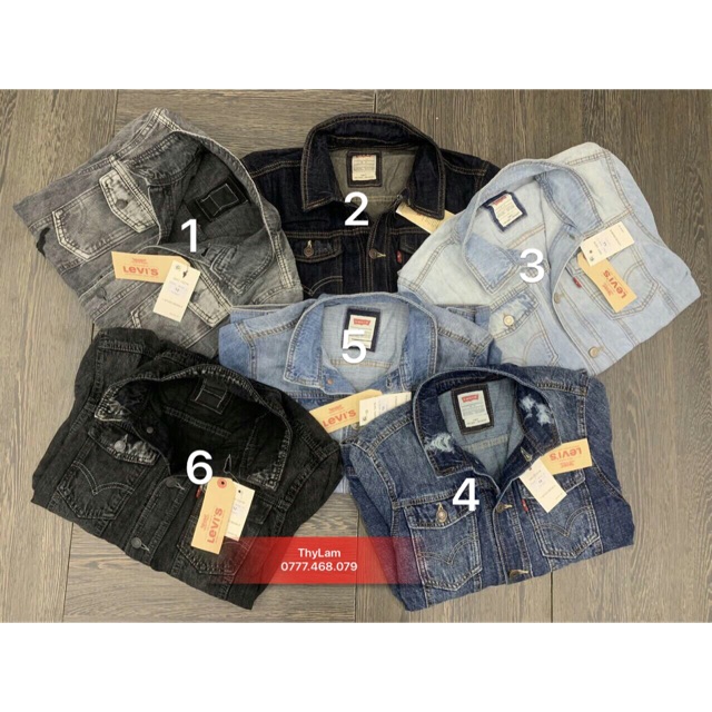 Áo khoát nam Jacket Jean Levis