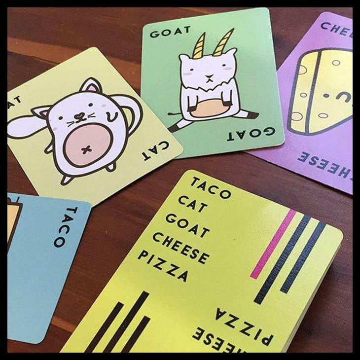 Bộ Thẻ Chơi Game Taco Cat Goat Cheese Pizza Brd419