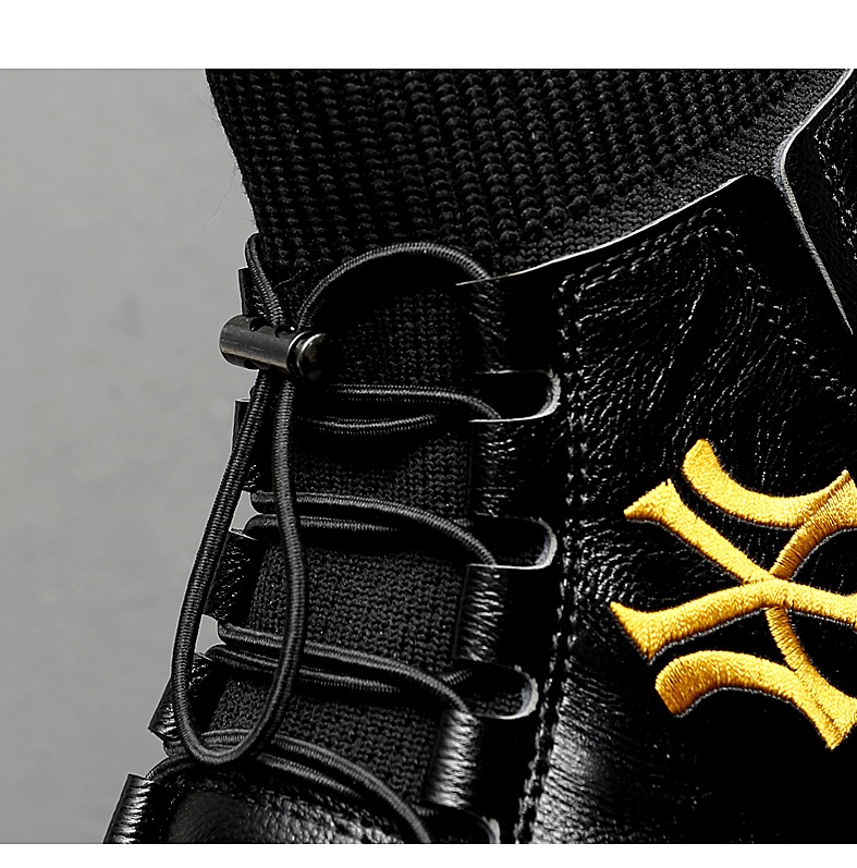 Giày bốt da thời trang tùy chọn màu sắc dành cho nam