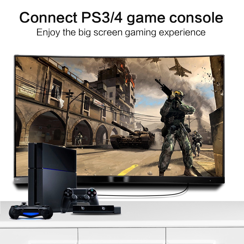 Dây Cáp Phẳng 4K HDMI 2.0 0.5m 1m 2m 3m HD 4K 3D HDMI Cho Máy Chiếu HDTV DVD 1080P