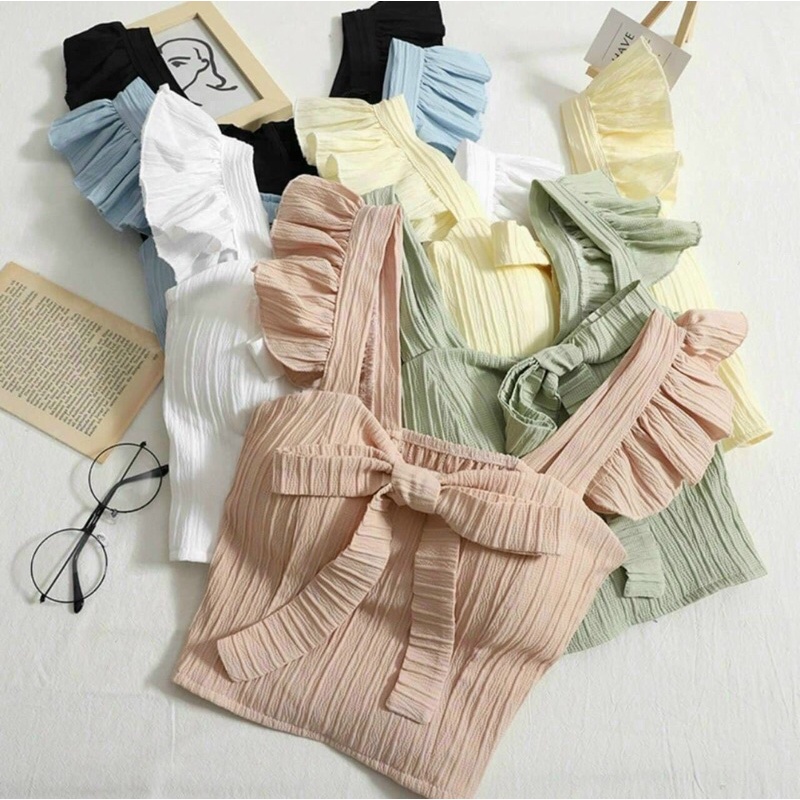 ÁO CÁNH TIÊN Form Crop CHUN LƯNG - Dori’s house