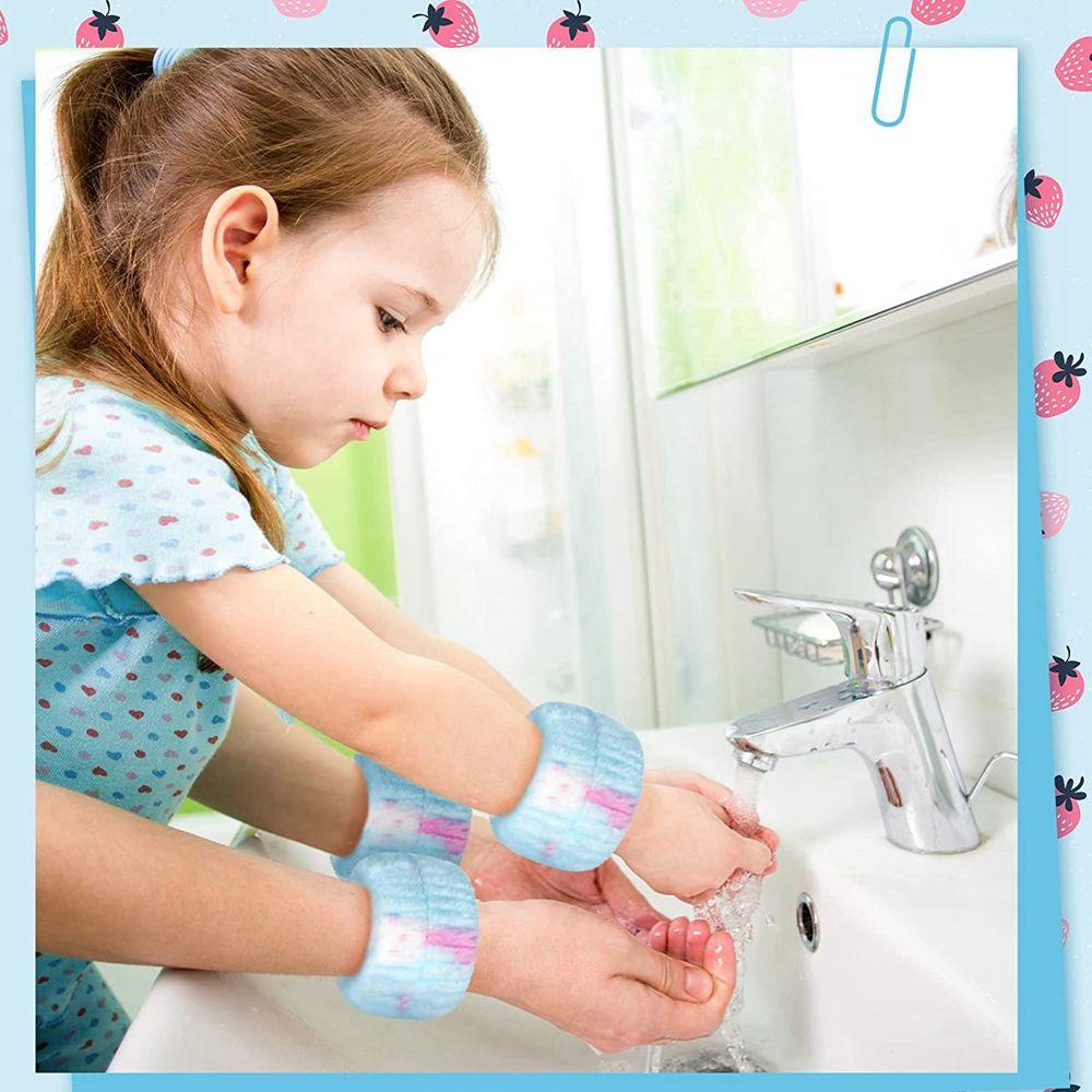 Băng Đeo Cổ Tay Bằng Sợi Micro Mềm Mại Thấm Hút Tốt Tiện Dụng Khi Rửa Mặt / Chạy Bộ / Tập Yoga