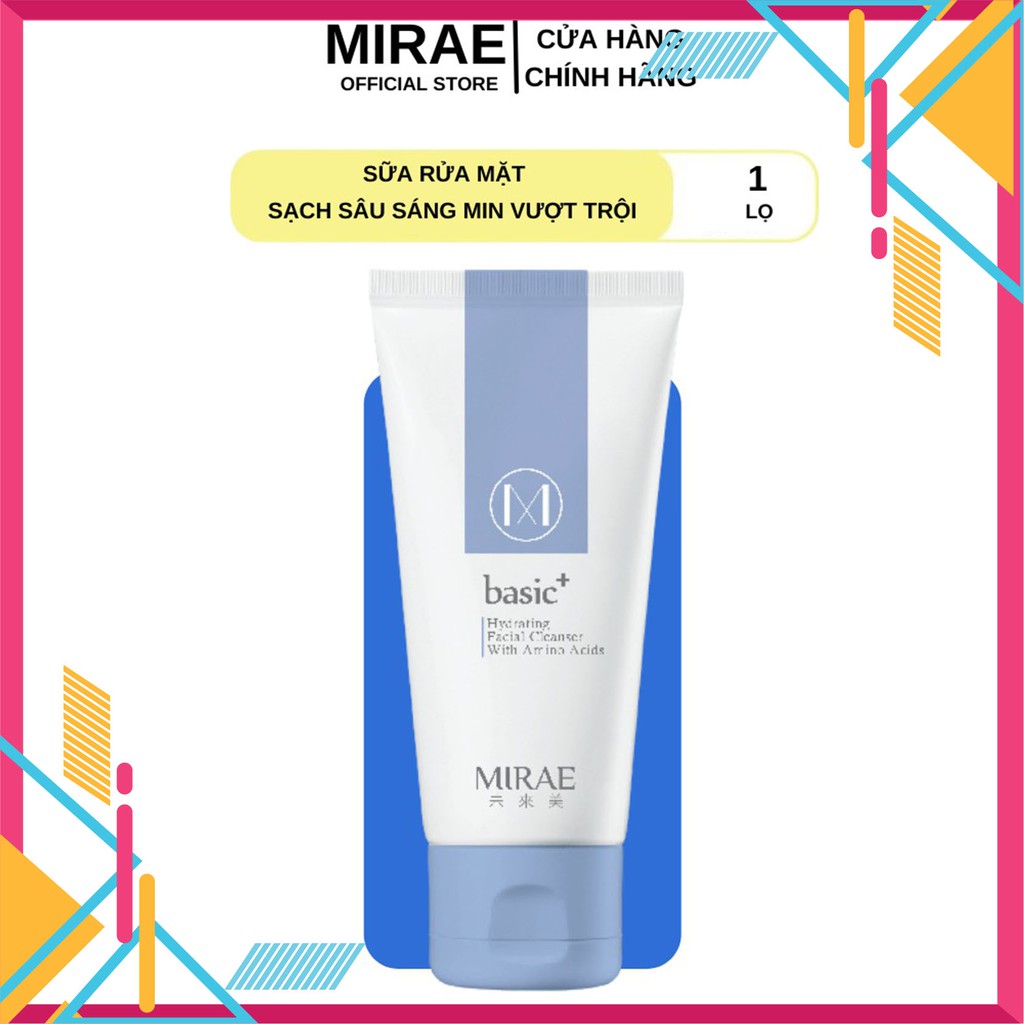 Sữa Rửa Mặt MIRAE 🌺[FREE SHIP] 🌺 làm sạch sâu, loại bỏ sạch bụi bẩn, cấp ẩm hỗ trợ dưỡng da | BigBuy360 - bigbuy360.vn