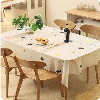 Fabric tablecloth waterproof and anti-scald oil-proof disposable Nordic coffee table table cloth desk ins student tablecloth pvc table mat