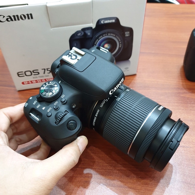 Máy ảnh Canon 750D cũ kèm kit 18-55mm