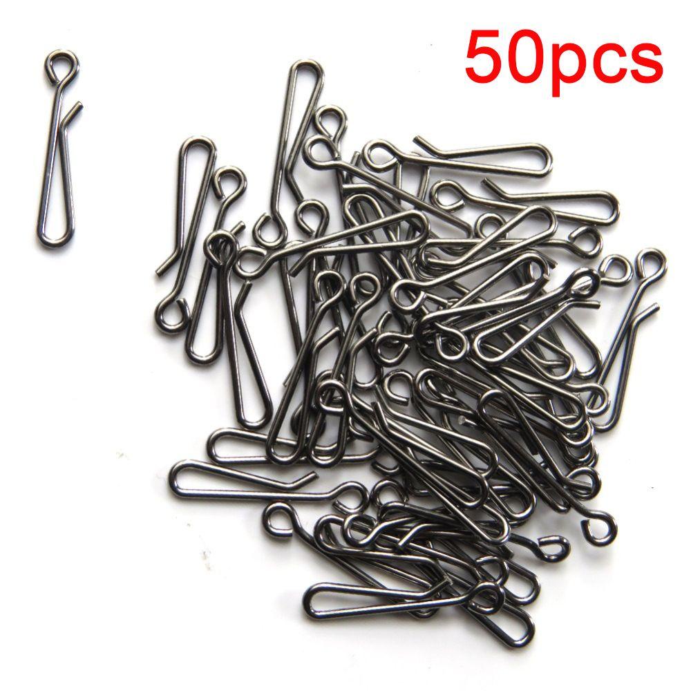 Set 50 Phụ Kiện Nối Cần Câu Cá Bằng Thép Không Gỉ Tiện Lợi