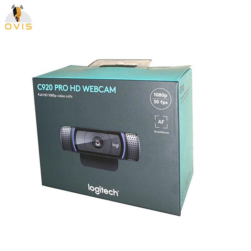 [BH 24 THÁNG] Webcam Máy Tính Logitech C920 Pro Chất Lượng HD 1080p, Tích Hợp Micro Stereo, Tự Lấy Nét