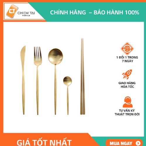 Bộ muỗng, đũa, nĩa, dao bằng thép không gỉ OUDING