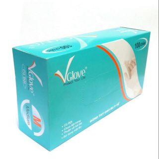 Găng tay y tế Vglove (size S-M-L)