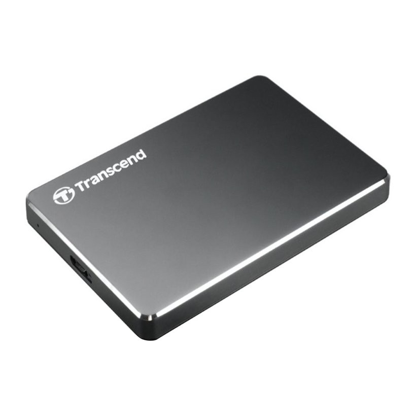 Ổ cứng di động 1Tb Transcend 25C3N (Xám đen)