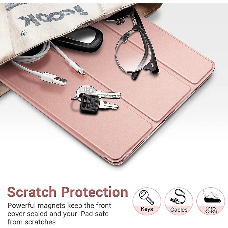 Bao da dành cho iPad Gen 9 10.2 inch 2021 ESR Rebound Slim Smart Case - Hàng Nhập Khẩu.