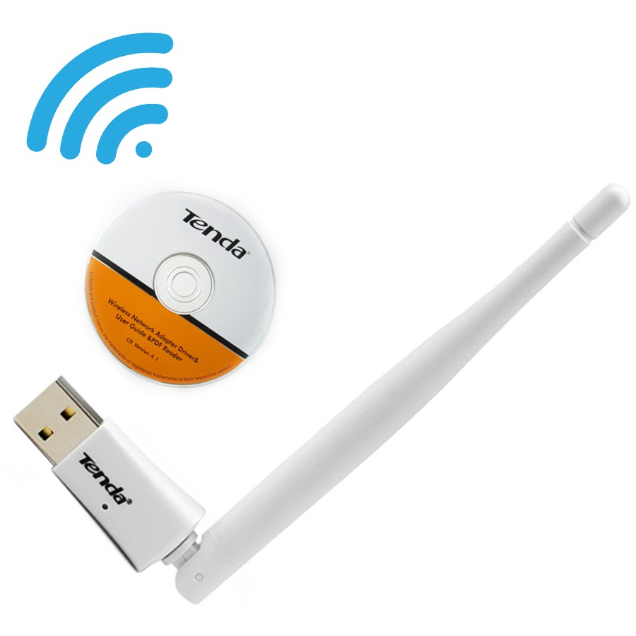 USB thu Wifi Tenda W311Ma (Có anten, 150Mbps). Hàng Chính Hãng. Vi Tính Quốc Duy