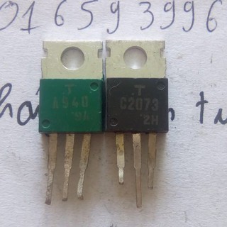 a940 c2073,A940, C2073 ,2SA940, 2SC2073,cặp sò đệm bóc máy