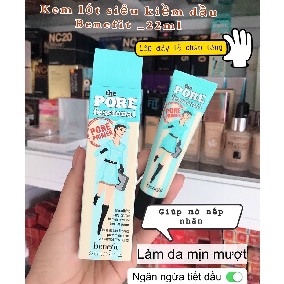 Kem lót BENEFIT kiềm dầu siêu đỉnh_22ml