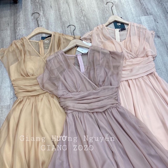 Váy lụa tơ 3 màu