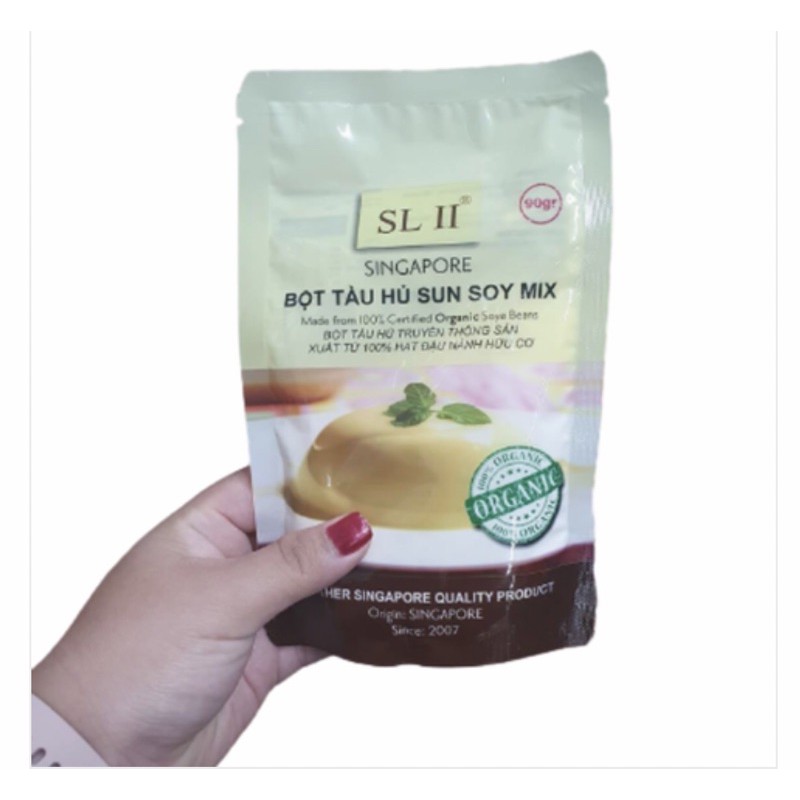 Bột tàu hũ Singapore gói 90 gam (bao bì mới)