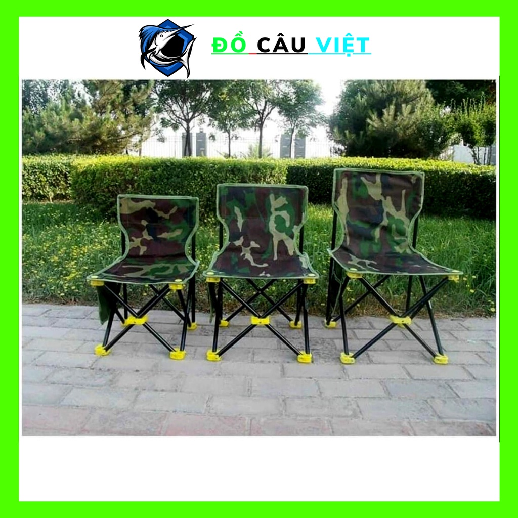 Ghế câu cá rằn ri gấp gọn siêu bền 🌟 Gía siêu rẻ_hàng chất lượng🌟ghế câu cá dã ngoại