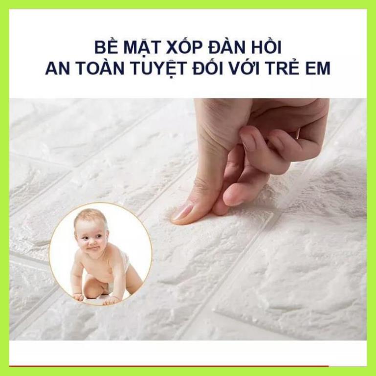 Xốp dán tường giả gạch 3D - Khổ lớn 70x77cm | WebRaoVat - webraovat.net.vn