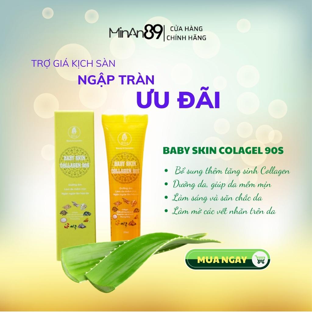 Collagen Tái Tạo Da Olic Trẻ Hóa Làn Da - Gel Baby Skin Chăm Sóc Nuôi Dưỡng Da Từ Gốc Tế Bào