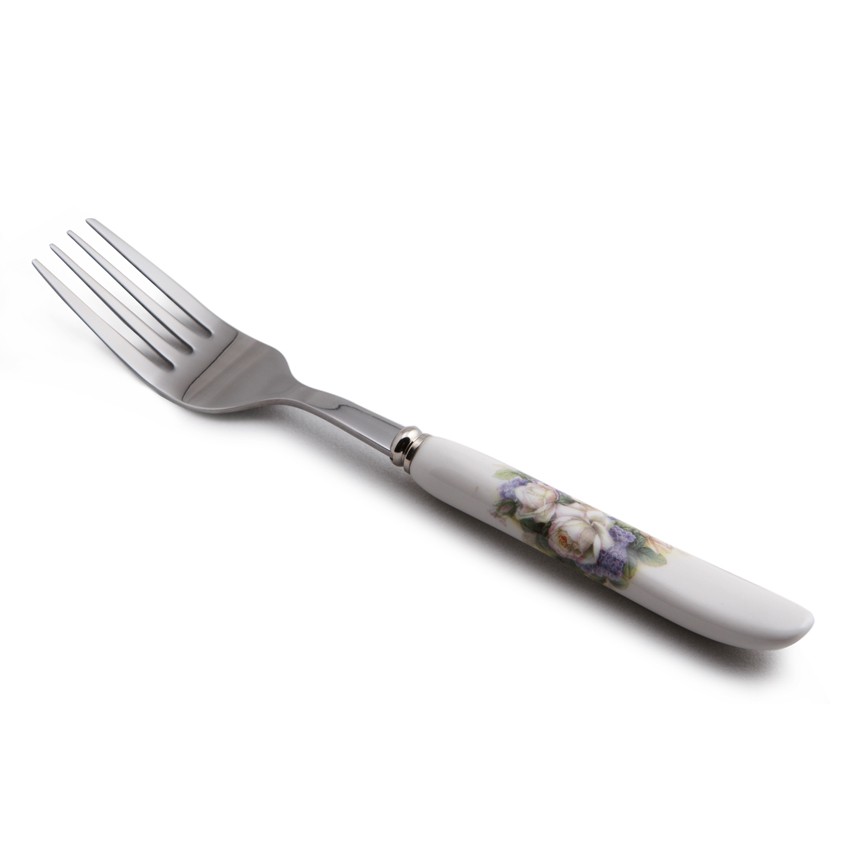 Bộ 5 nĩa inox cán sứ MFA S05-5-62 20cm-62