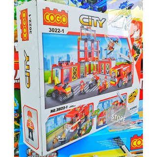 LEGO Lắp Ráp Xe Cứu Hỏa 3022-1 ( 184 Pcs )