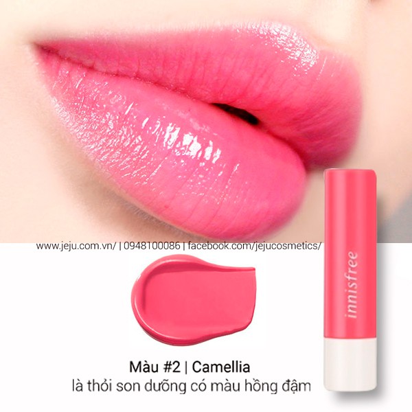 Son dưỡng môi Innisfree – môi xinh không kém sao Hàn