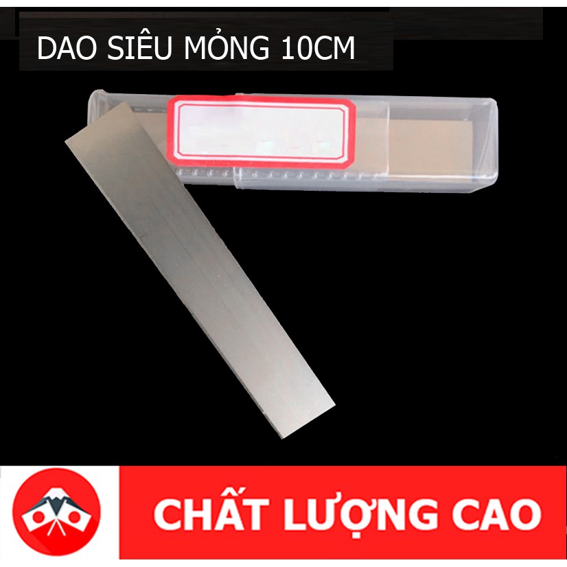 DAO CẮT ĐẤT SÉT NHẬT, POLYMER CLAY SIÊU MỎNG 10CM THÉP DẺO CAO CẤP