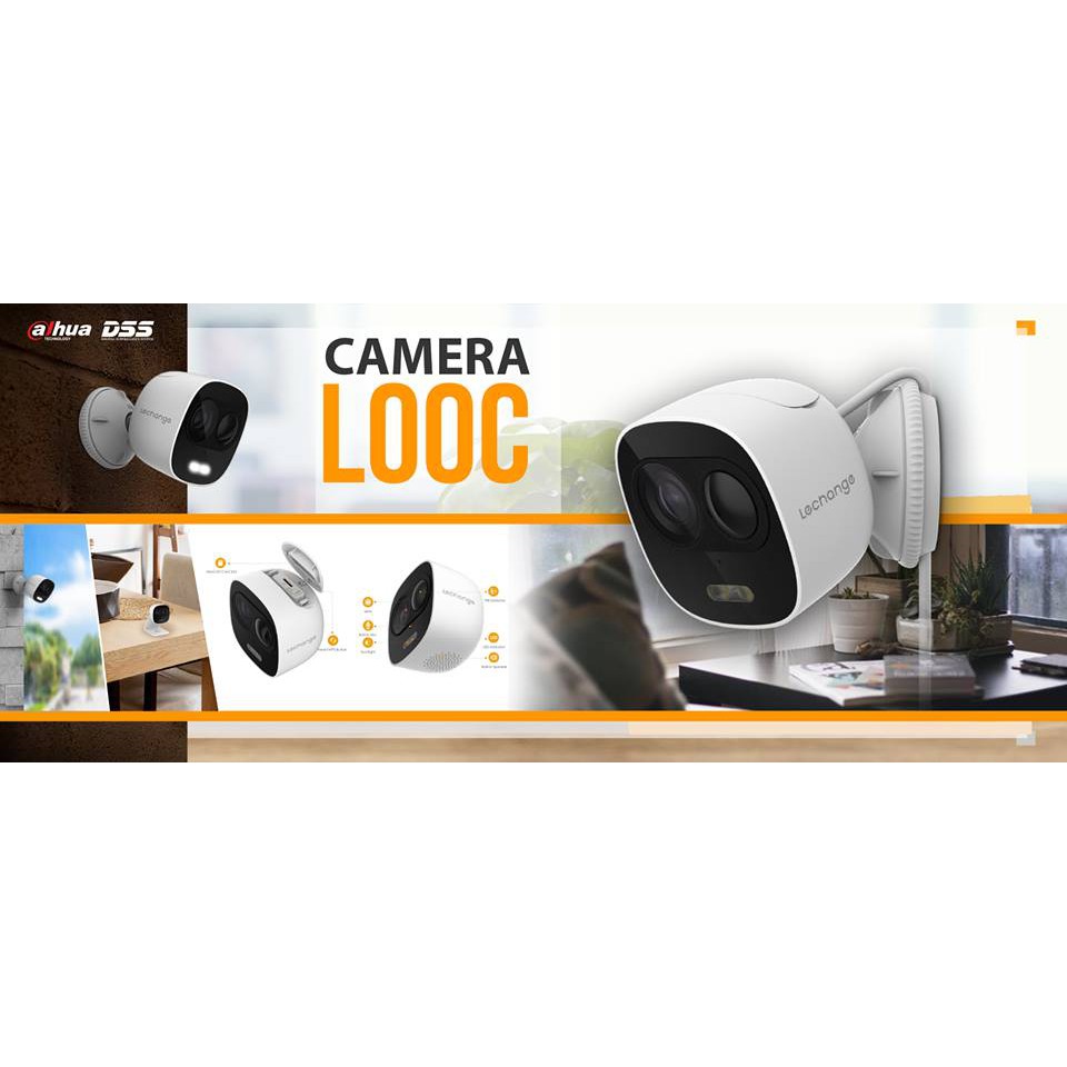 Camera IP WiFi 2M Báo Động IMOU- Looc [C26EP] 1080P FullHD Chính Hãng Dahua Bảo hành 24 Tháng