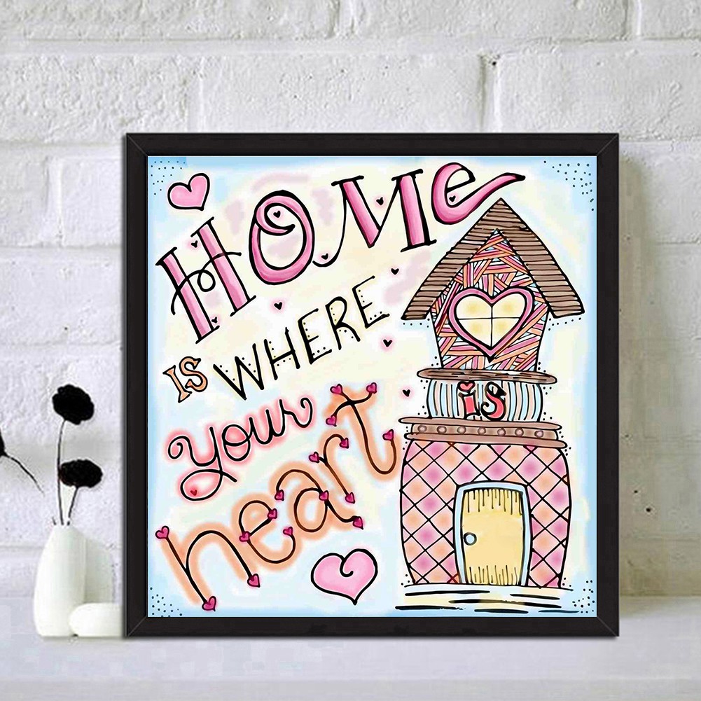 Bộ Tranh Đính Đá 5d Tự Làm Hình Đôi Môi Độc Đáo