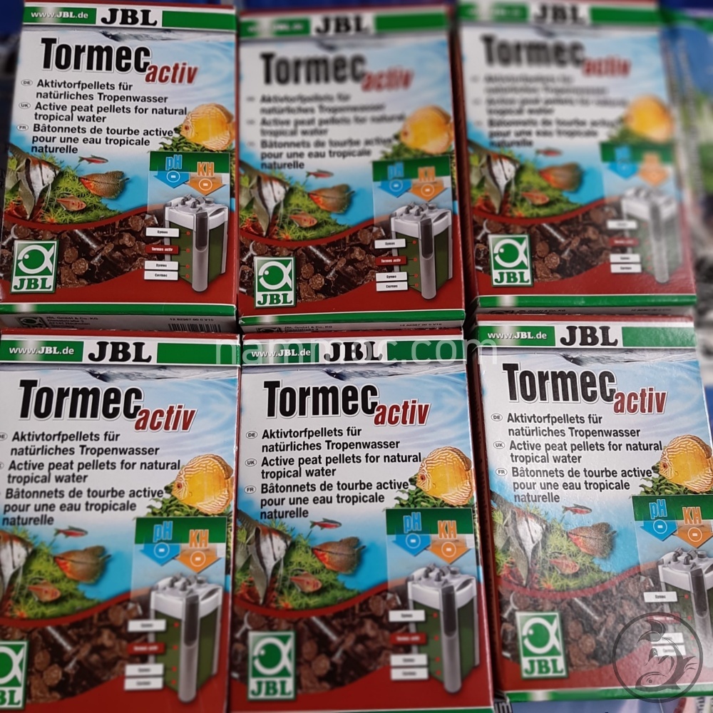 JBL Tormec Activ | Than Bùn Hoạt Tính - Vật Liệu Lọc Giảm pH và Độ Cứng Carbon (kH), Ngăn Ngừa Tảo Hại