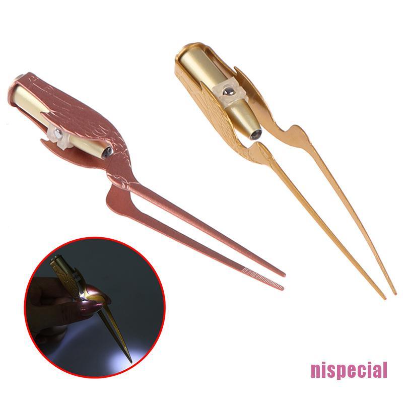 (Hàng Mới Về) Bông Tai Có Đèn Led Bằng Thép Không Gỉ Tiện Lợi