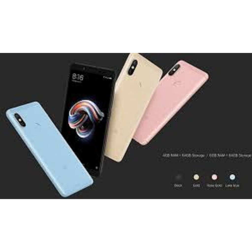 điện thoại Xiaomi Redmi Note 5 Pro 2sim ram 4G rom 64G mới - Có Tiếng Việt, Chơi Free Fire/PUBG mướt (màu xanh)