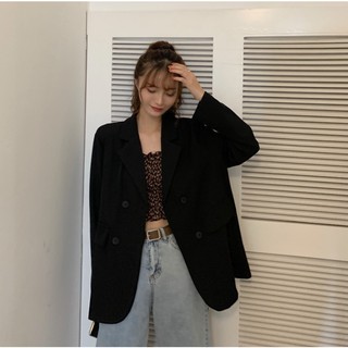 CÓ SIZE_ Áo Khoác Blazer Thu Đông Korea Basic