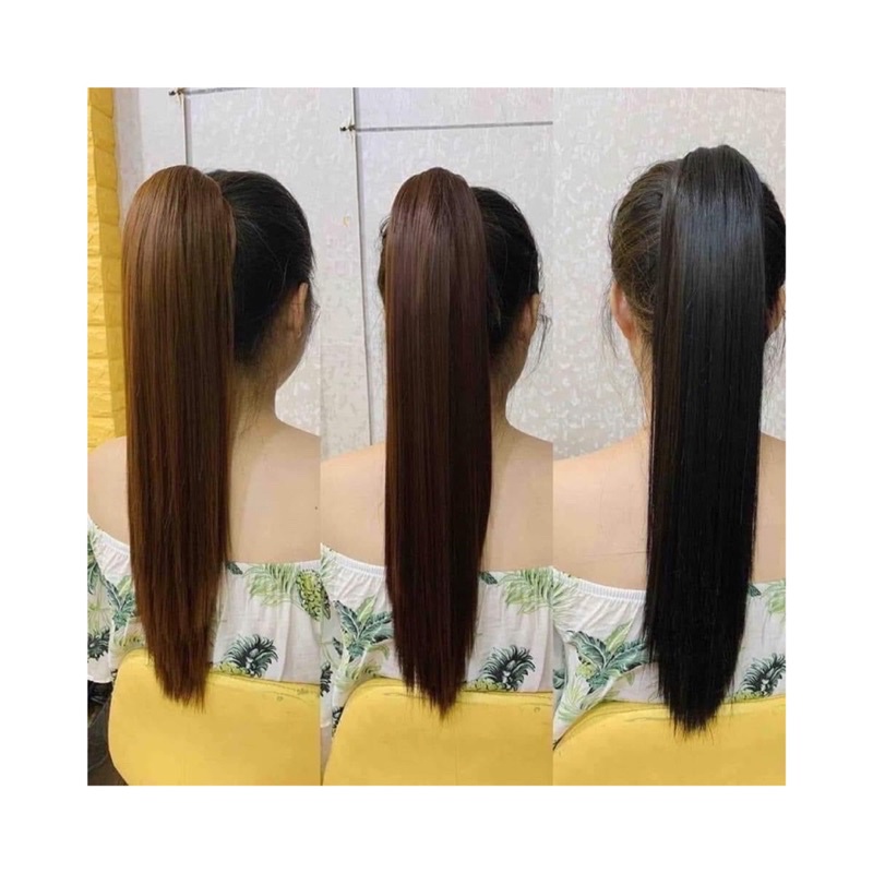 Tóc ngoặm thẳng dài 💠hàng cao cấp 💠tóc giả thẳng đẹp ✳️