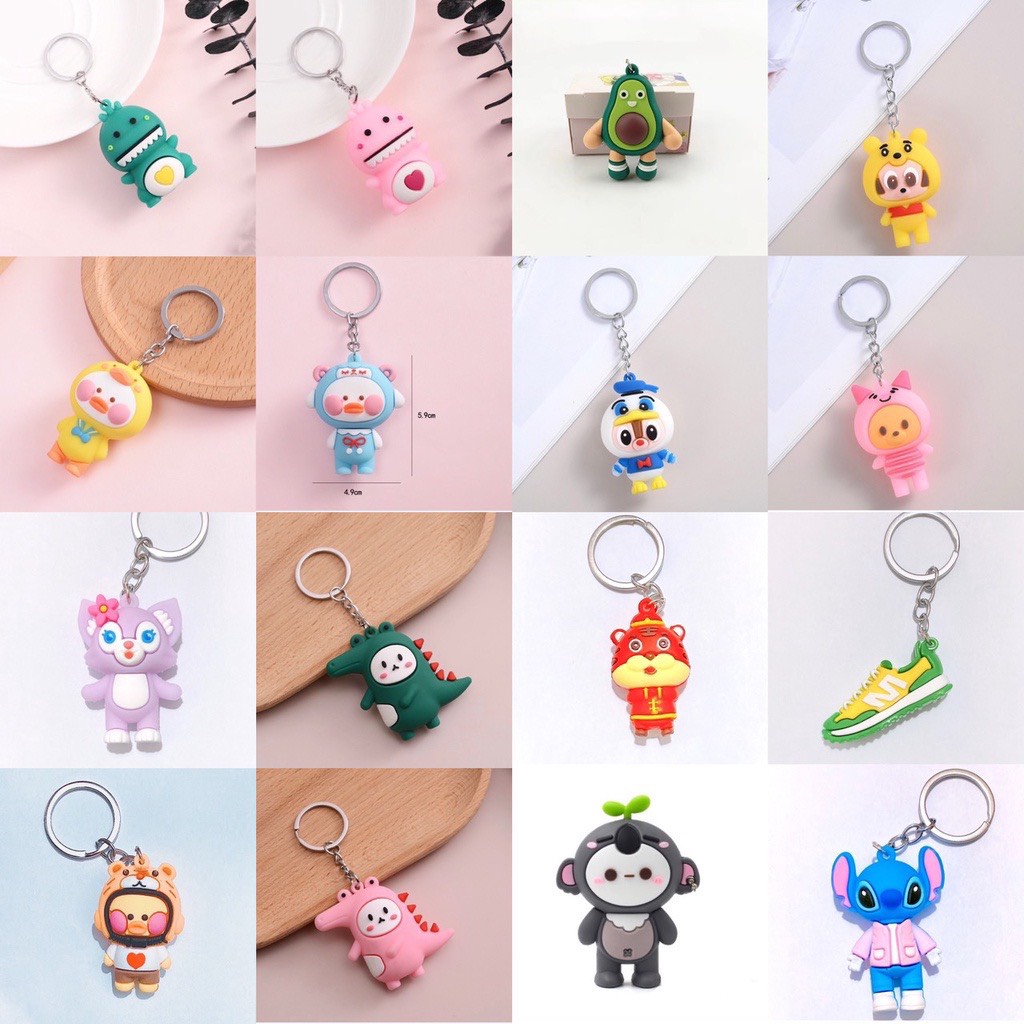 Móc Khóa Cute Đeo Balo, Chìa Khóa Loại To