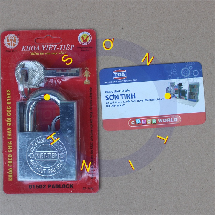 Khóa cửa cổng , ổ khóa treo Việt Tiệp chống cắt 01602 01402 01502 01622