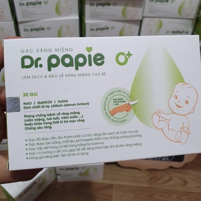 Gạc Rơ Lưỡi Dr Papie Cao Cấp