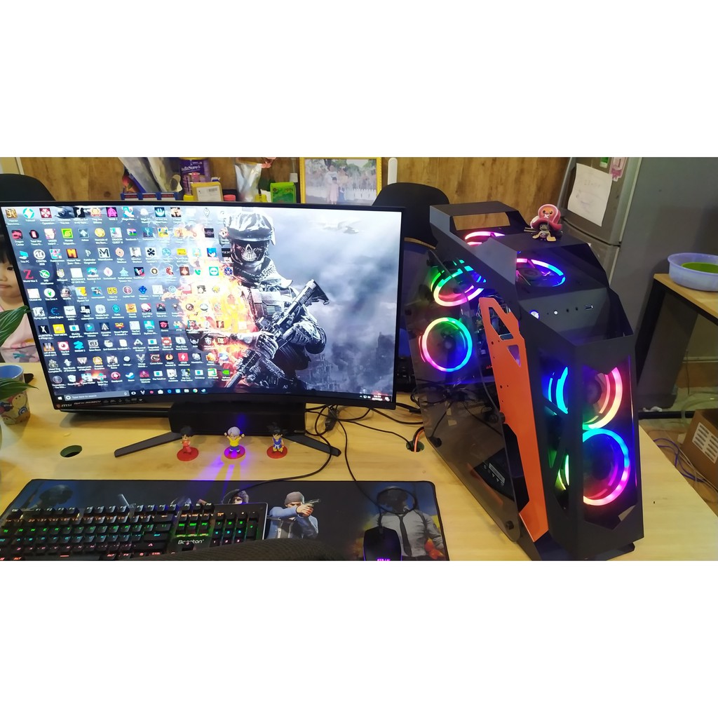 thùng máy siêu phẩm chuẩn bao mọi thể loại game đồ họa | BigBuy360 - bigbuy360.vn