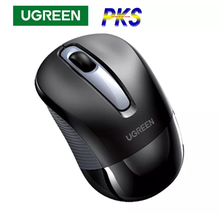 UGREEN 90371 Chuột Không Dây Không Tiếng Ồn Chuột Silent Click 2400 DPI - Chuột Êm Không Dây 2.4G MU003