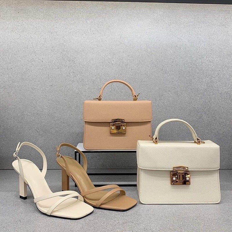 Túi Charles&Keith hàng chuẩn order Singapore sẵn màu đen