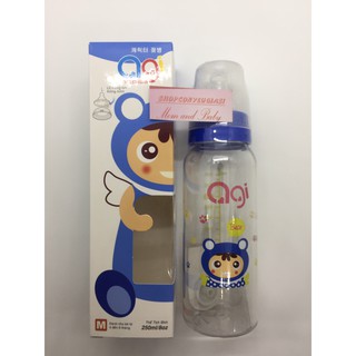 Bình Sữa Agi Premium 250ml - Size M ( 4-6 tháng) - cổ hẹp