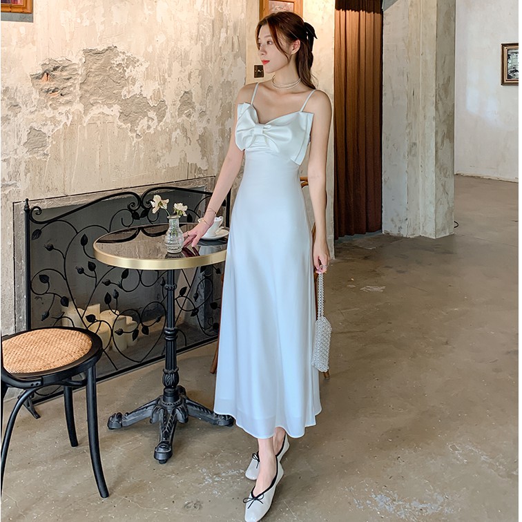 Đầm hai dây dáng xòe Emilyshop ulzzang