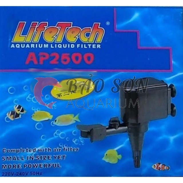 Máy bơm LifeTech AP2500 2000l/h - 35w - máy bơm nước bể cá