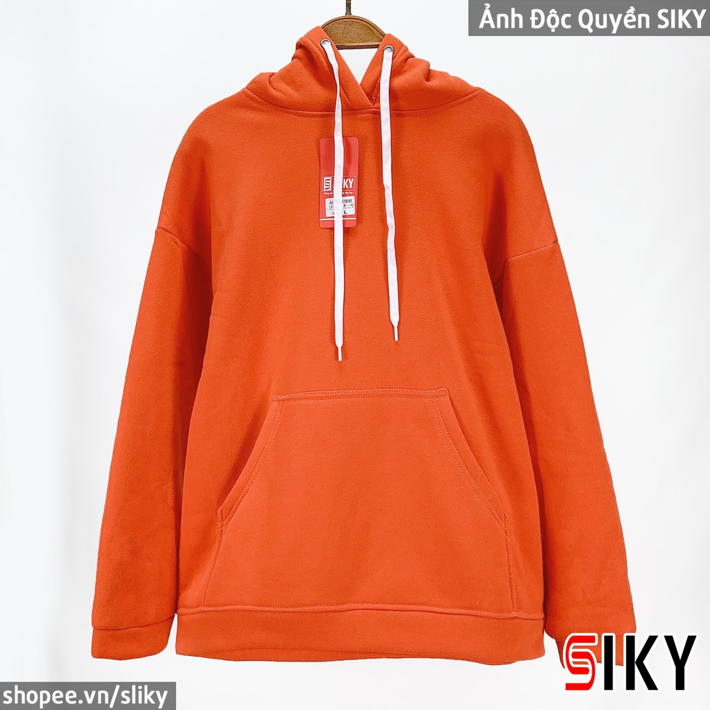 Áo HOODIE BASIC cao cấp, áo nỉ bông trơn  AHD01