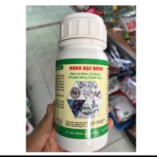 Chế phẩm Nano bạc đồng- chai 250ml