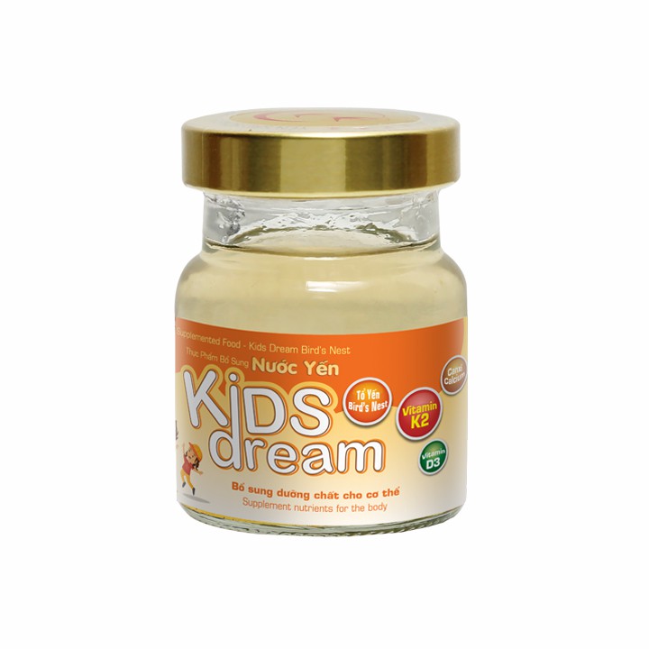 Nước Yến Dành Cho Trẻ Em Kids Dream - Yến Sào Song Yến (Lốc 6 Lọ x 70ml)