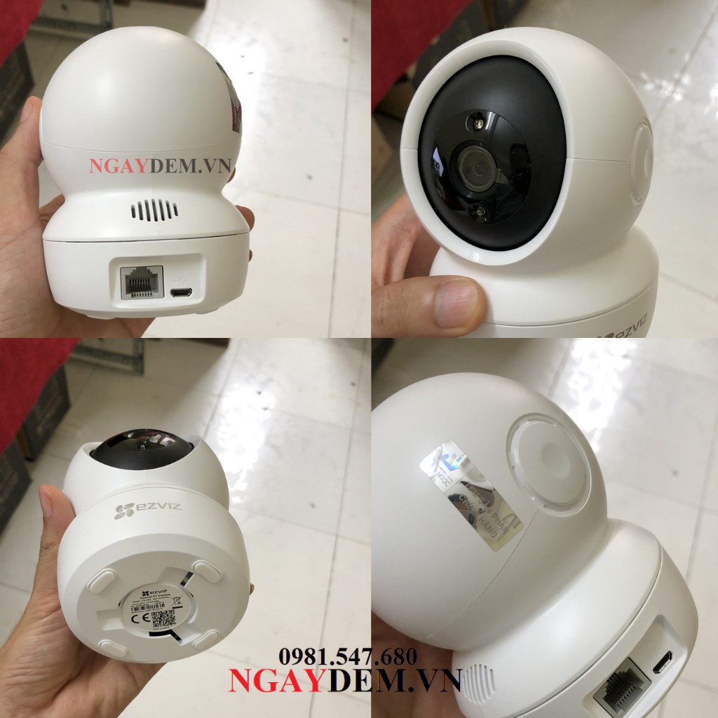 Camera Wifi Ezviz C6N Full HD 1080P 2MP Xoay 360 - Đàm Thoại 2 Chiều Giám Sát An Ninh